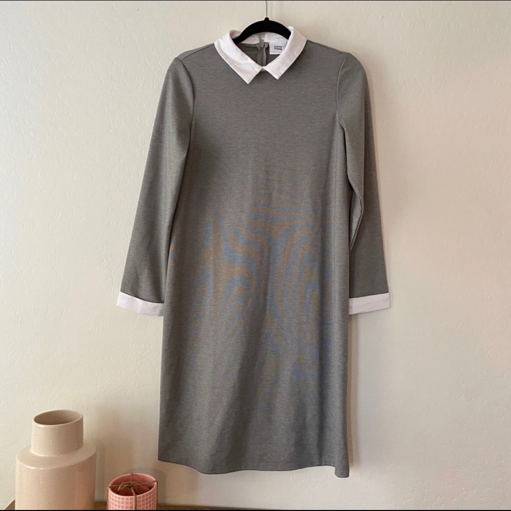 ASOS Gray Collared Dress - Picture 4 of 6